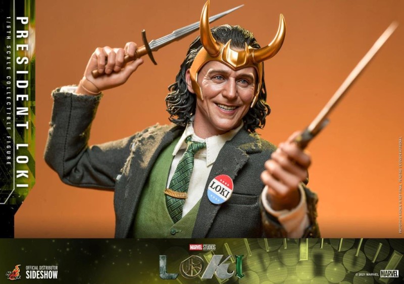 Hot Toys President Loki Sixth Scale Figure - 909392 TMS066 - Marvel Comics / Loki 