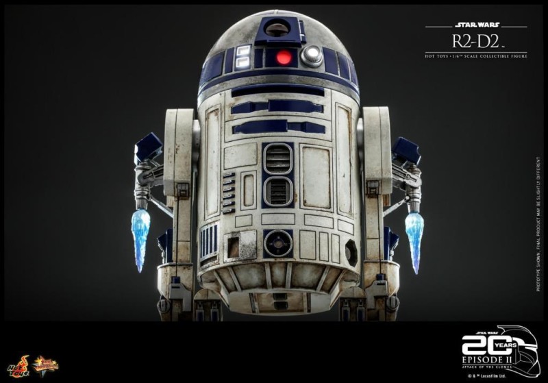Hot Toys R2-D2 AOTC Sixth Scale Figure - 911040 - Star Wars / Episode II Attack Of The Clones - MMS651