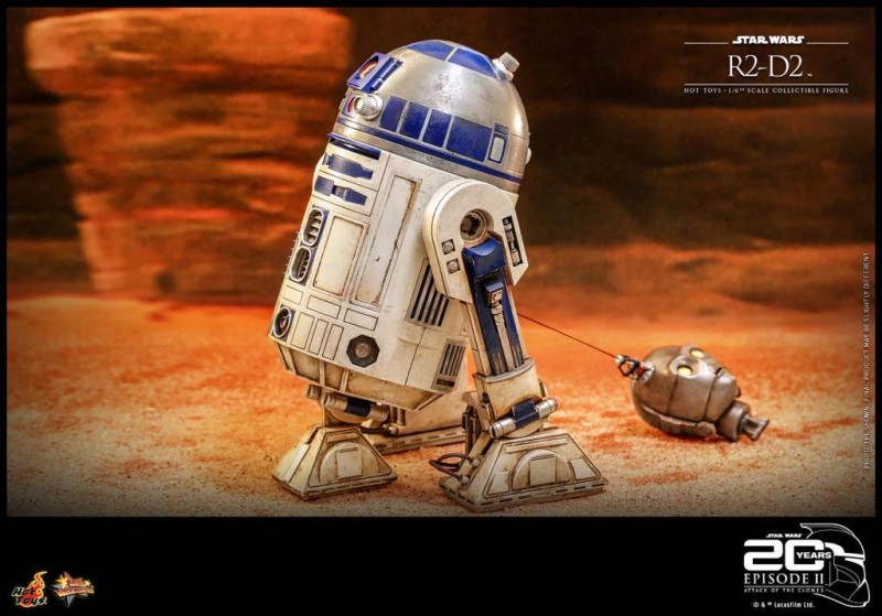 Hot Toys R2-D2 AOTC Sixth Scale Figure - 911040 - Star Wars / Episode II Attack Of The Clones - MMS651