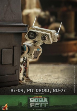 Hot Toys R5-D4 & PIT DROID and BD-72 Sixth Scale Figure Set - 904943 TMS086 - Star Wars / The Book of Boba Fett (ÖN SİPARİŞ) - Thumbnail
