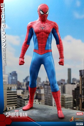 Hot Toys Spider-Man (Classic Suit) Sixth Scale Figure VGM48 907439 Marvel's Spider-Man - Thumbnail