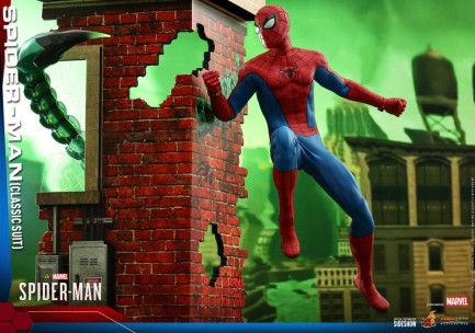 Hot Toys Spider-Man (Classic Suit) Sixth Scale Figure VGM48 907439 Marvel's Spider-Man - Thumbnail