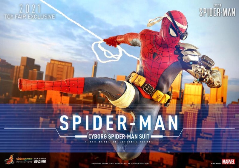 Hot Toys Spider-Man (Cyborg Spider-Man Suit) Exclusive Sixth Scale Figure VGM51 908810