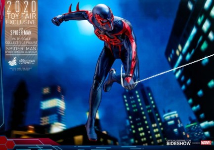 Hot Toys Spider-Man (Spider-Man 2099 Black Suit) Sixth Scale Exclusive Figure 906327 Marvel's Spider-Man VGM42 - Thumbnail