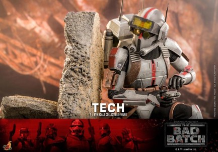 Hot Toys Tech Sixth Scale Figure Star Wars / Bad Batch Television TMS98 911377 - Thumbnail