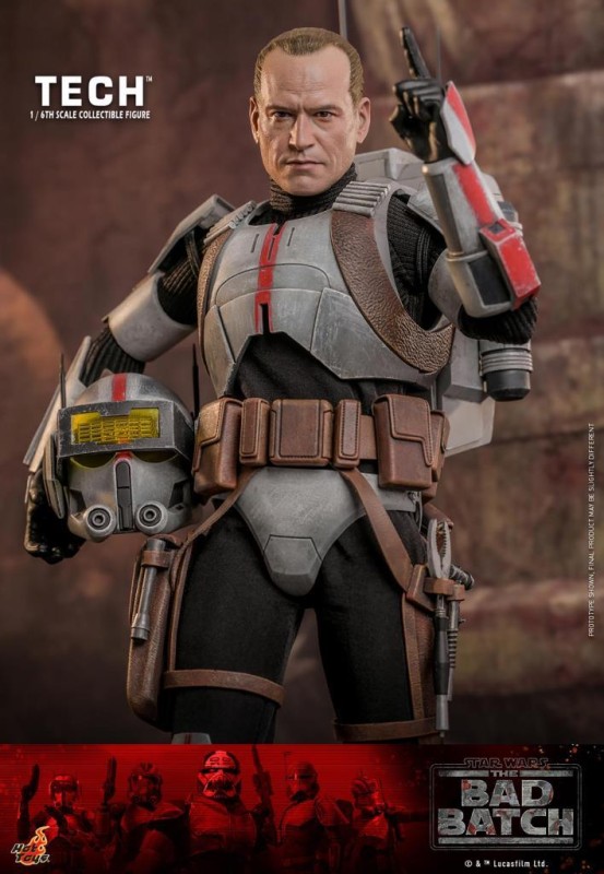 Hot Toys Tech Sixth Scale Figure Star Wars / Bad Batch Television TMS98 911377
