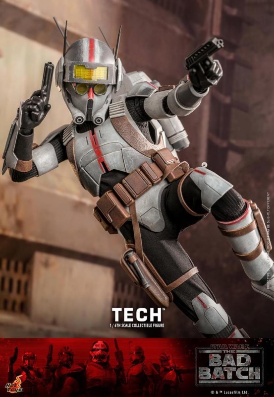 Hot Toys Tech Sixth Scale Figure Star Wars / Bad Batch Television TMS98 911377