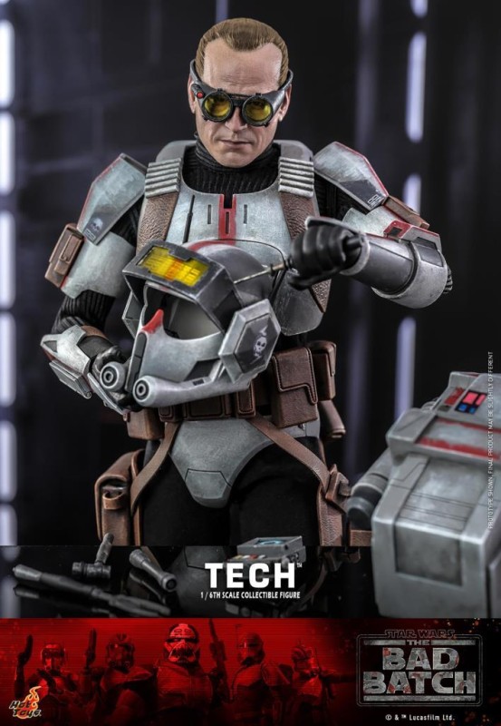 Hot Toys Tech Sixth Scale Figure Star Wars / Bad Batch Television TMS98 911377