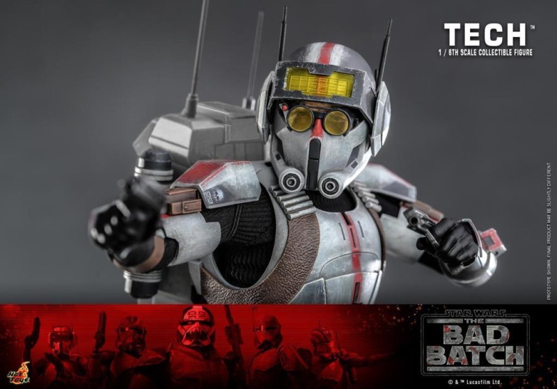 Hot Toys Tech Sixth Scale Figure Star Wars / Bad Batch Television TMS98 911377