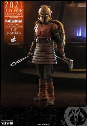 Hot Toys The Armorer Sixth Scale Exclusive Figure 908149 Star Wars / The Mandalorian Television Masterpiece Series TMS 44 - Thumbnail