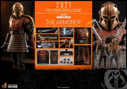 Hot Toys The Armorer Sixth Scale Exclusive Figure 908149 Star Wars / The Mandalorian Television Masterpiece Series TMS 44 - Thumbnail