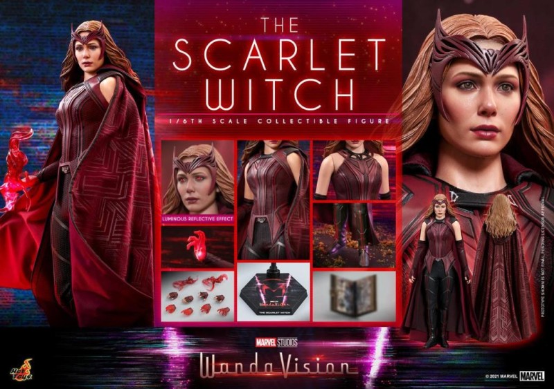 Hot Toys The Scarlet Witch (WandaVision) Sixth Scale Figure - 907935 - Marvel Comics / WandaVision - TMS36