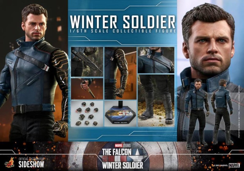 Hot Toys Winter Soldier Sixth Scale Figure - TMS39 - 908033 - Marvel Comics / The Falcon and the Winter Soldier