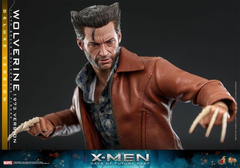 Hot Toys Wolverine (1973 Version) (Deluxe Version) Sixth Scale Figure - 9115362 - Marvel Comics / X-Men: Days of Future Past - MMS660B (ÖN SİPARİŞ)