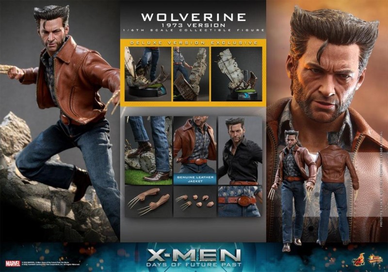 Hot Toys Wolverine (1973 Version) (Deluxe Version) Sixth Scale Figure - 9115362 - Marvel Comics / X-Men: Days of Future Past - MMS660B (ÖN SİPARİŞ)