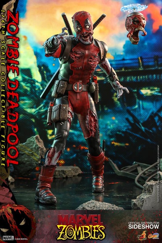 Hot Toys Zombie Deadpool Sixth Scale Figure 907337