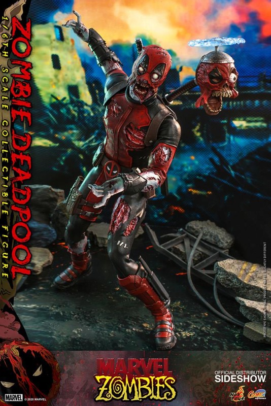 Hot Toys Zombie Deadpool Sixth Scale Figure 907337