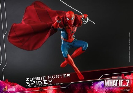 Hot Toys Zombie Hunter Spidey Sixth Scale Figure TMS38 - 909046 / Marvel Comics / What If…? - Thumbnail