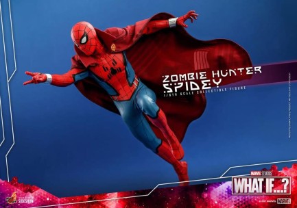 Hot Toys Zombie Hunter Spidey Sixth Scale Figure TMS38 - 909046 / Marvel Comics / What If…? - Thumbnail