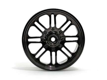 HPI 3173 8 Spoke Wheel Black Chrome - Thumbnail