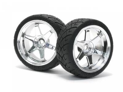 HPI 4735 Mounted X-Pattern Tire D Compound