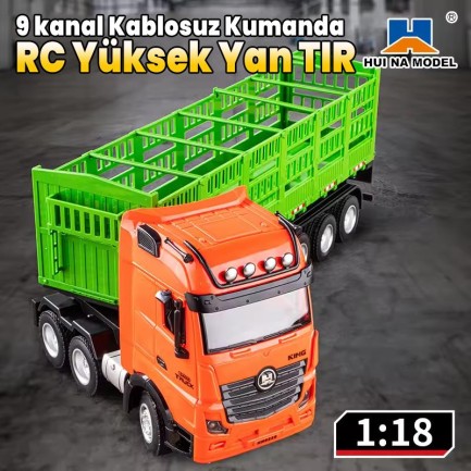 HUINA 1312 1/18 9CH RC Tır Taşıma Kamyonu - Thumbnail