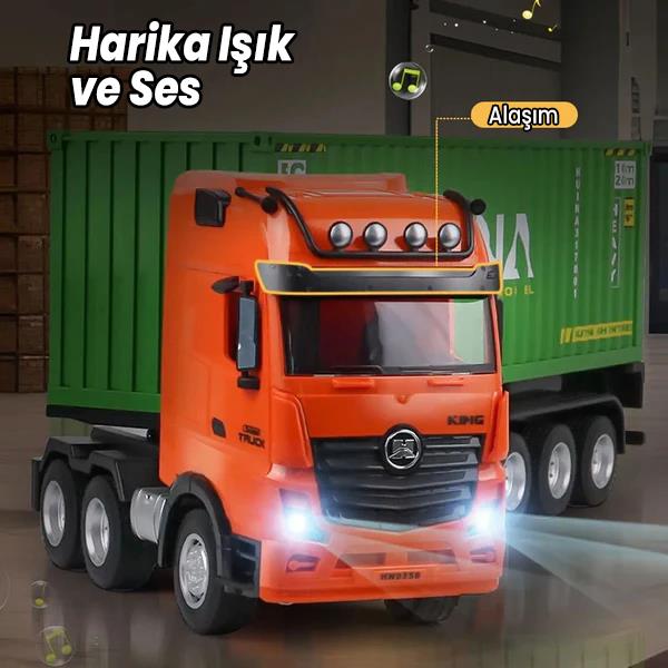 HUINA 1317 RC Tır ve Konteyner Kumandalı İş Makinesi