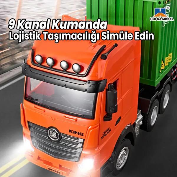 HUINA 1317 RC Tır ve Konteyner Kumandalı İş Makinesi