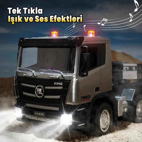 HUINA 1318 RC Römorklu Kamyon Kumandalı İş Makinesi