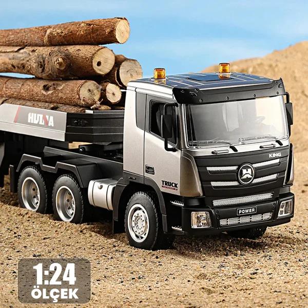 HUINA 1318 RC Römorklu Kamyon Kumandalı İş Makinesi