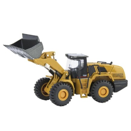 HUINA 1/50 Ekskavatör Buldozer İş Makinası 1714 - Sergilenmeye Hazır Diecast Metal ( Kumandalı Değildir ) - Yetişkinler İçindir + 14 - Thumbnail