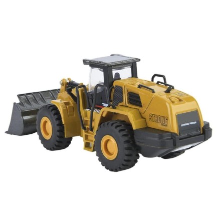 HUINA 1/50 Ekskavatör Buldozer İş Makinası 1714 - Sergilenmeye Hazır Diecast Metal ( Kumandalı Değildir ) - Yetişkinler İçindir + 14 - Thumbnail