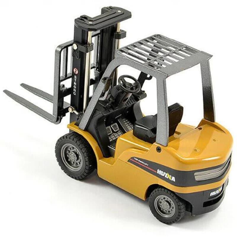 HUINA 1/50 Forklift İş Makinası 1717 - Sergilenmeye Hazır Diecast Metal ( Kumandalı Değildir )