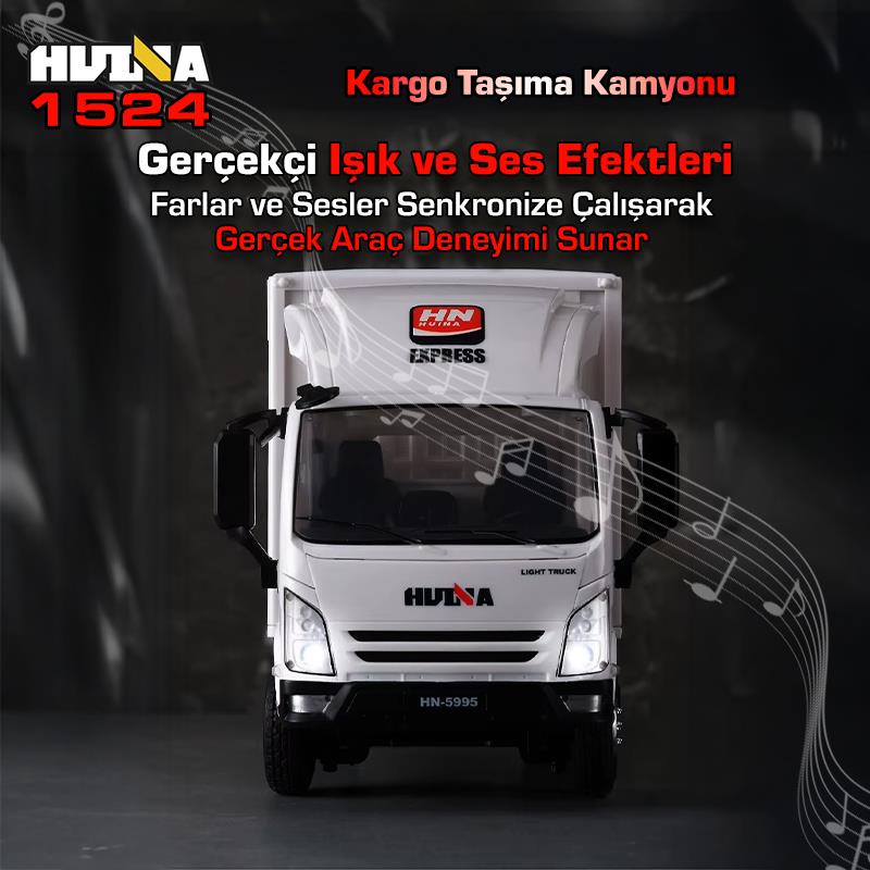 HUINA 1524 1/18 Kargo Taşıma Kamyonu