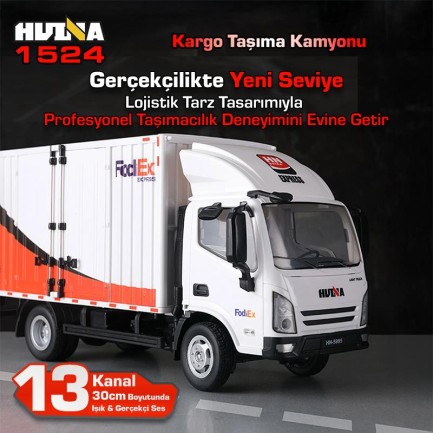 HUINA 1524 1/18 Kargo Taşıma Kamyonu - Thumbnail