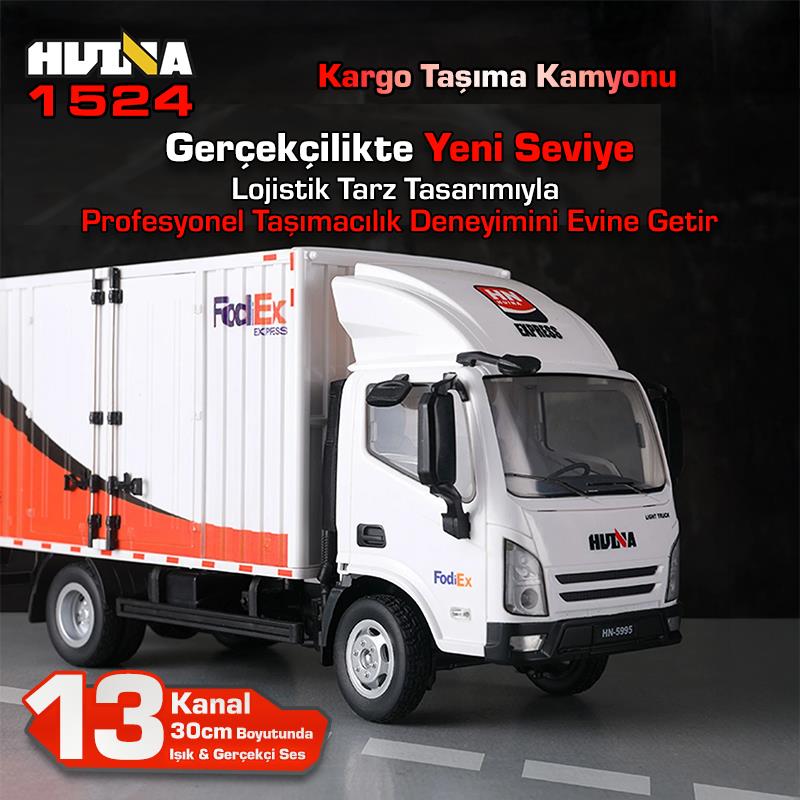 HUINA 1524 1/18 Kargo Taşıma Kamyonu