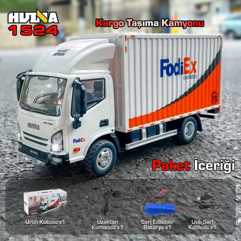 HUINA 1524 1/18 Kargo Taşıma Kamyonu