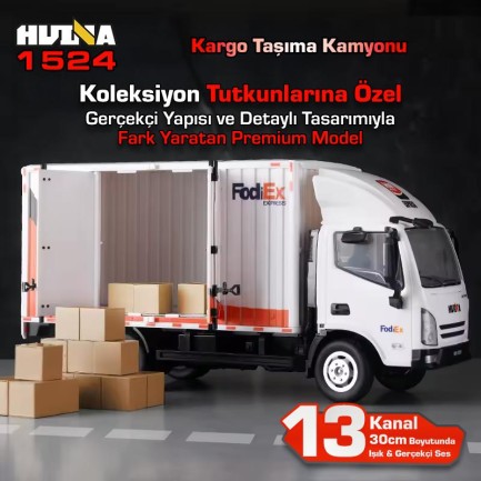 HUINA 1524 1/18 Kargo Taşıma Kamyonu - Thumbnail