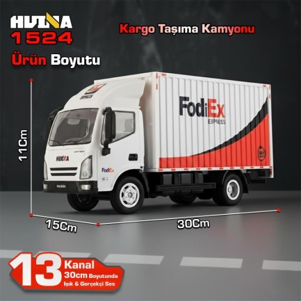 HUINA 1524 1/18 Kargo Taşıma Kamyonu - Thumbnail