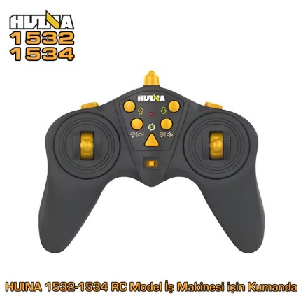HUINA - HUINA 1532/1533/1534 RC Model İş Makinesi İçin Kumanda