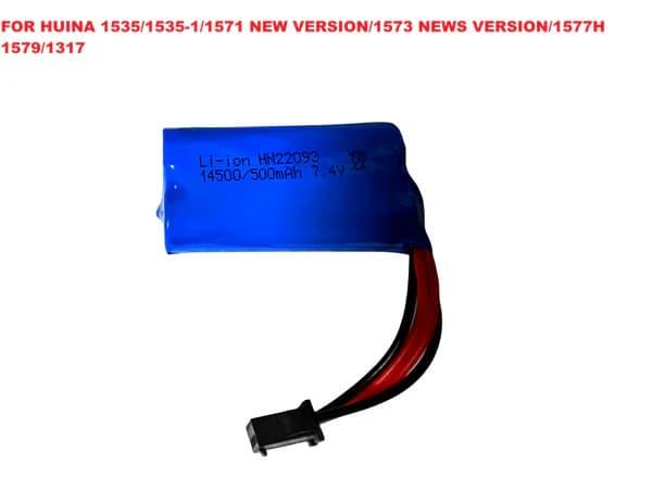 HUINA 1535/1573 RC Model İş Makinesi İçin 7.4V 500Mah Batarya