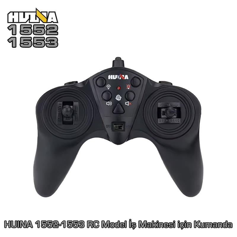 HUINA 1552/1553 RC Model İş Makinesi İçin Kumanda