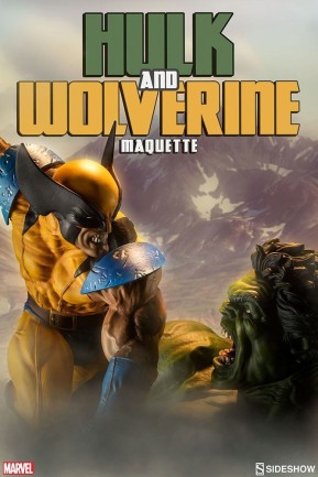 Hulk and Wolverine Maquette - Thumbnail