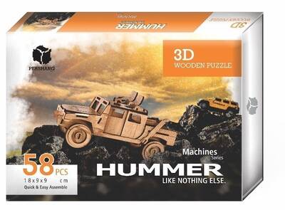 Hummer 3D Wooden Puzzle