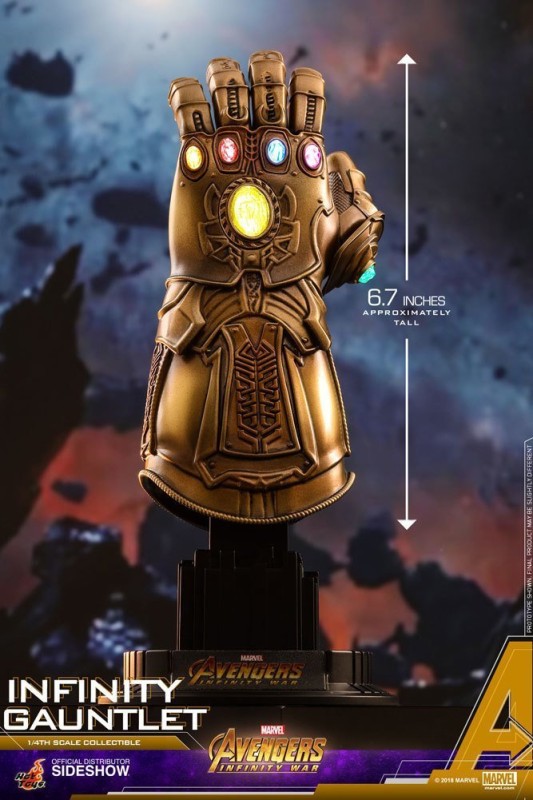 Infinity Gauntlet Quarter Scale Figure Accessories Collection Series - Avengers: Infinity War