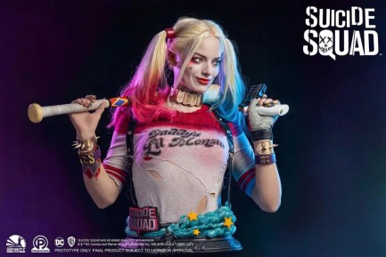 Infinity Studio X Penguin Toys Harley Quinn (Suicide Squad) 1:1 Life-Size Bust - DC Comics / Suicide Squad / Margot Robbie - 907930 (Ön Sipariş) - Thumbnail