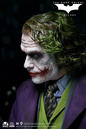 Infinity Studio X Penguin Toys The Joker (The Dark Knight) 1:1 Life Size Bust DC Comics / The Dark Knight ( TDK ) Heath Ledger - 908843 (Ön Sipariş) - Thumbnail