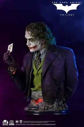 Infinity Studio X Penguin Toys The Joker (The Dark Knight) 1:1 Life Size Bust DC Comics / The Dark Knight ( TDK ) Heath Ledger - 908843 (Ön Sipariş) - Thumbnail