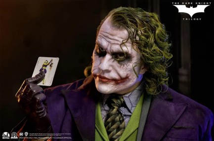 Infinity Studio X Penguin Toys The Joker (The Dark Knight) 1:1 Life Size Bust DC Comics / The Dark Knight ( TDK ) Heath Ledger - 908843 (Ön Sipariş) - Thumbnail