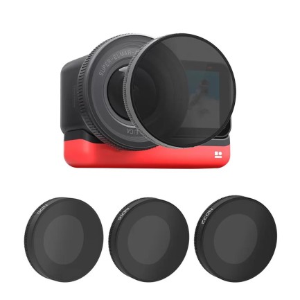 Insta360 One R 1-İnch Kamera İçin CPL/ND8/ND16/ND32 Lens Filtre Seti - Thumbnail